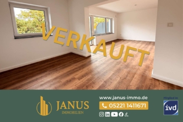 Letzte Einheit am Stiftberg: Hochwertig sanierte Effizienzwohnung mit gesicherter KfW-Förderung, 32049 Herford, Erdgeschosswohnung