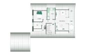 Dachgeschoss - Charmante 2-Zimmer-Dachgeschosswohnung mit Balkon und Einbauküche