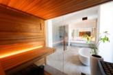 Detail Sauna - Exklusive Penthouse-Residenz mit Spa-Bereich, KNX-System & 290 m² Wohnfläche in Bestlage von Herford