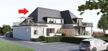 Exklusive Eigentumswohnung in historischem Gebäude am Herforder Stadtwall mit großer Dachterrasse, 32052 Herford, Maisonettewohnung