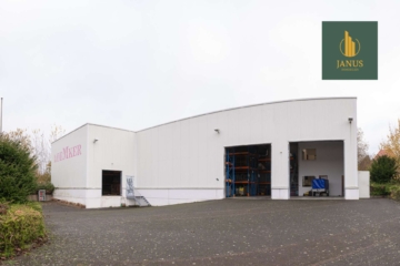 Beheizte Halle: Lagerfläche mit Hochregalen, Büros, Gabelstaplern und Sanitäranlagen, 32049 Herford, Hochregallager