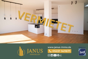 Über den Dächern Herfords: Exklusives A+ Penthouse mit Aufzug, Balkon und barrierefrei, 32049 Herford, Penthousewohnung