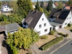Drohnenaufnahme - Hiddenhausen-Sundern: Ein-/Zweifamilienhaus mit großzügigem Garten in ruhiger Lage