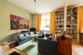 Wohnzimmer OG - Altbau mit Seele – Dreifamilienhaus mit Charme und Perspektive