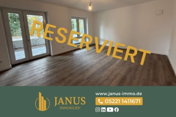 Nachhaltig und stilvoll: Gartenwohnung mit Terrasse und Top-Energieeffizienz am Herforder Stiftberg, 32049 Herford, Souterrainwohnung