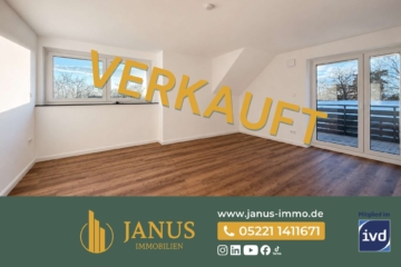 Erstbezug mit Weitblick – sanierte Wohnung mit Balkon & KfW-Darlehen in Herford-Stiftberg, 32049 Herford, Etagenwohnung
