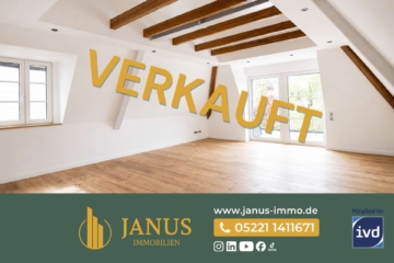 Einzigartige Eigentumswohnung in historischem Gebäude am Herforder Stadtwall mit traumhaftem Balkon, 32052 Herford, Etagenwohnung