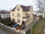 Drohnenaufnahme - Jugendstil-Ensemble mit Anbau, 531 m² Nutzfläche und flexibler Zukunftsperspektive