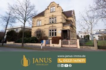 Jugendstil-Ensemble mit Anbau, 531 m² Nutzfläche und flexibler Zukunftsperspektive, 32051 Herford, Mehrfamilienhaus