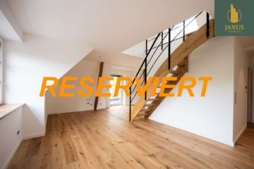 Einzigartige Eigentumswohnung in historischem Gebäude am Herforder Stadtwall mit großer Dachterrasse, 32052 Herford, Maisonettewohnung