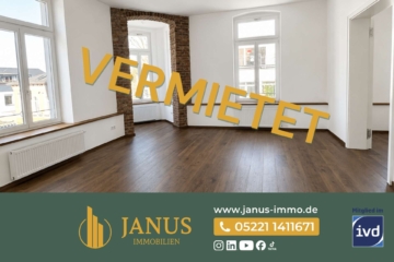 Stilvolle 2-Zimmer-Wohnung in Denkmalimmobilie in Herford – Altbau-Charme trifft modernen Komfort, 32052 Herford, Etagenwohnung