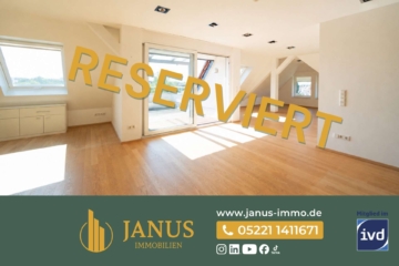 Über den Dächern von Bad Salzuflen: Exklusive 154 m² mit Dachterrasse in absoluter Bestlage, 32105 Bad Salzuflen, Dachgeschosswohnung