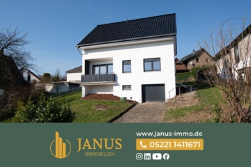 Erstbezug nach Sanierung | Flexibles Ein- bis Zweifamilienhaus mit viel Raum, 32547 Bad Oeynhausen / Oberbecksen, Einfamilienhaus