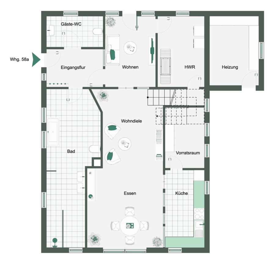 Haus 58a I Erdgeschoss