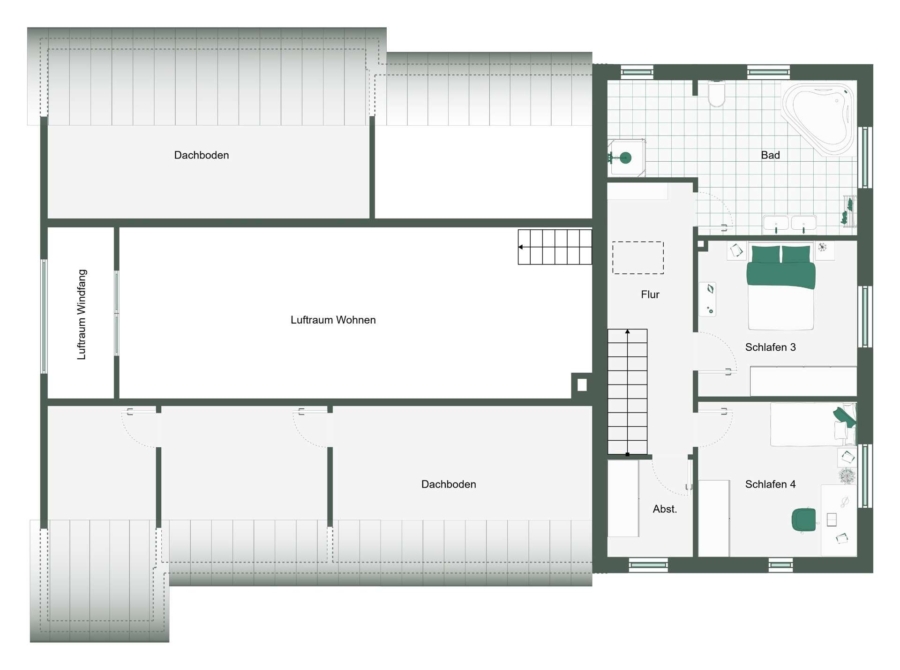Haus 58 I Dachgeschoss