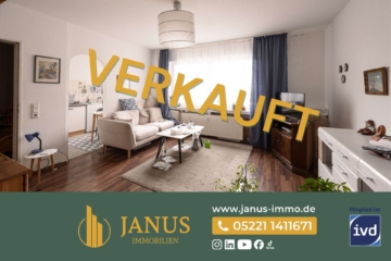 Herford: Kompakte Wohnung mit attraktiver Rendite für Kapitalanleger, 32049 Herford, Etagenwohnung