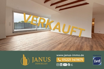 KfW 55 EE Penthouse in Herford: zwei Dachterrassen, Doppelgarage, Förderung und Erstbezug!, 32049 Herford, Penthousewohnung