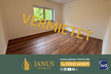 Großzügige 2,5-Zimmer-Effizienzwohnung am Stiftberg – 2 Balkone, Einbauküche, KfW 55 EE, 32049 Herford, Etagenwohnung