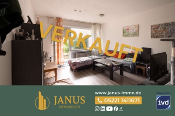 Kapitalanleger aufgepasst: Kompakte Wohnung mit guter Rendite in Herford, 32049 Herford, Erdgeschosswohnung