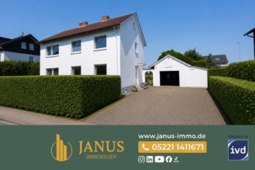 Großzügiges Zweifamilienhaus mit 889 m² Grundstück, Garage & Wintergarten, 32139 Spenge / Lenzinghausen, Mehrfamilienhaus