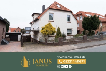 Freistehendes Einfamilienhaus mit Garten in begehrter Lage von Bad Oeynhausen, 32547 Bad Oeynhausen, Einfamilienhaus