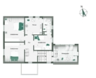 Obergeschoss - Freistehendes Einfamilienhaus mit Garten in begehrter Lage von Bad Oeynhausen