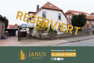 Freistehendes Einfamilienhaus mit Garten in begehrter Lage von Bad Oeynhausen, 32547 Bad Oeynhausen, Einfamilienhaus