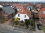 Drohnenaufnahme - Freistehendes Einfamilienhaus mit Garten in begehrter Lage von Bad Oeynhausen
