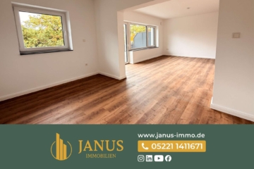 Erstbezug! 2,5-Zi.-Wohnung am Herforder Stiftberg | 2 Balkone, EBK, Stellplatz, 32049 Herford, Erdgeschosswohnung