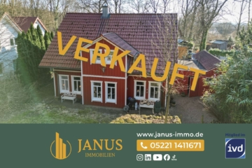 Skandinavisches Wohnidyll mit großem Grundstück, eigenem Waldstück und moderner Technik, 32049 Herford, Einfamilienhaus